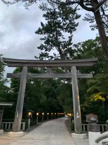 寒川神社の鳥居