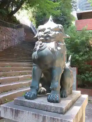 愛宕神社の狛犬
