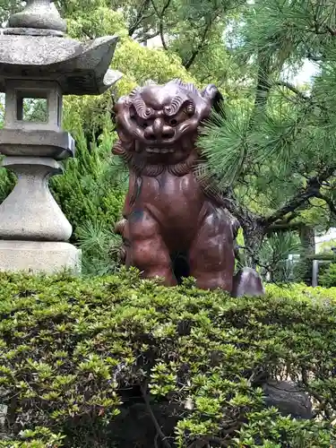 大元 宗忠神社の狛犬