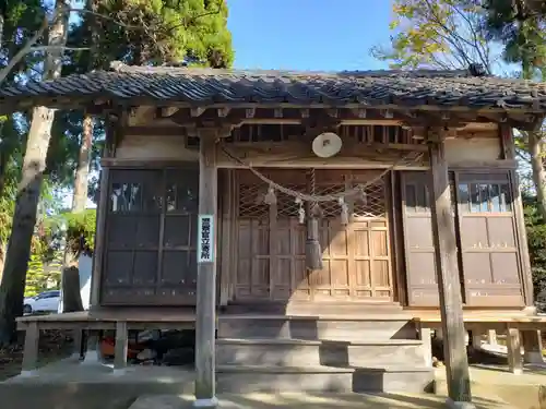 柳田神社の本殿