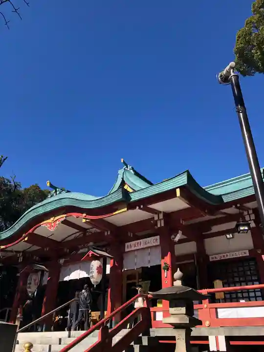 多摩川浅間神社の本殿・本堂