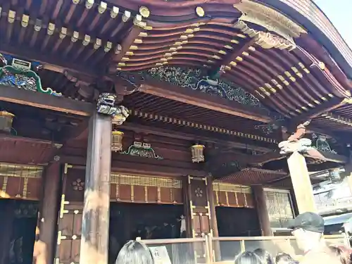 湯島天満宮の本殿・本堂