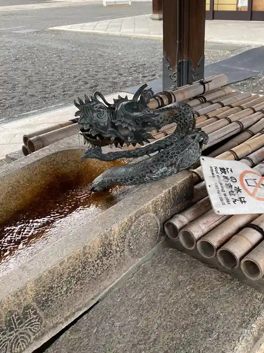 本願寺(西本願寺)の手水舎