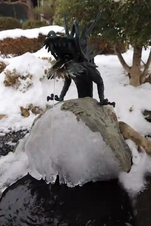 大鏑神社の手水舎