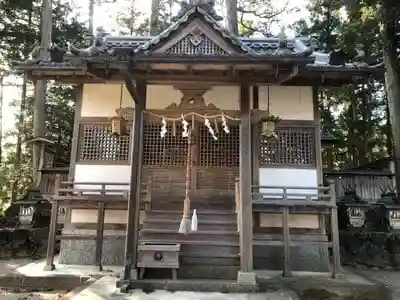 桜実神社の本殿
