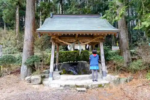 嚴島神社の手水舎