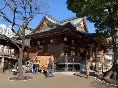 湯島天満宮の本殿・本堂