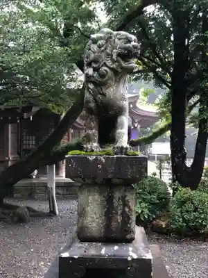 砥鹿神社(里宮)の狛犬