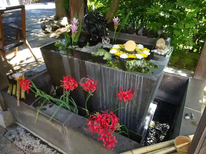 法輪寺の手水舎