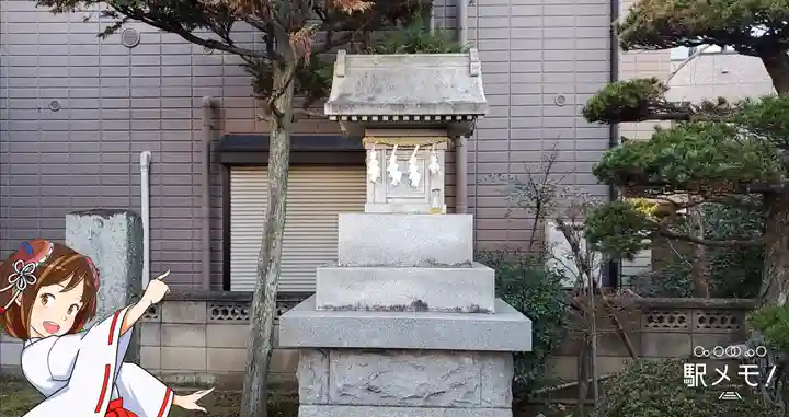 牛頭天王社の本殿・本堂