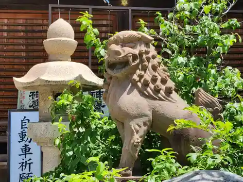 柿本神社の狛犬