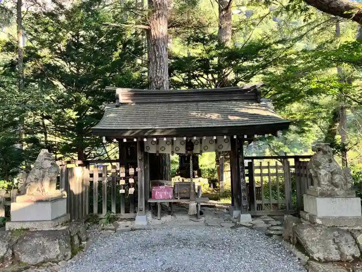 穂高神社奥宮(長野県)
