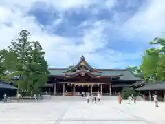 寒川神社の本殿