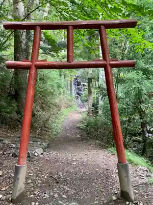 母の白滝神社(山梨県)