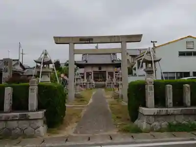 津島神社（上町）の鳥居