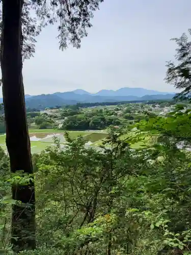 岩崎観世音堂の景色