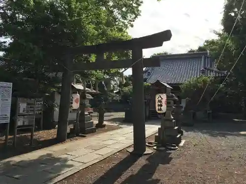 龍ケ崎八坂神社の鳥居