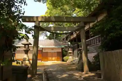 高皇神社の鳥居