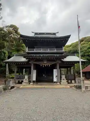 嘉川八幡宮の本殿・本堂