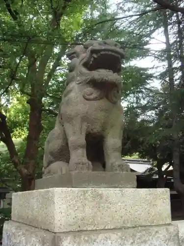 川口神社の狛犬