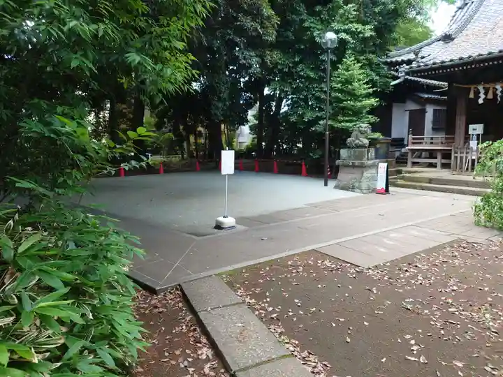 経堂天祖神社の周辺