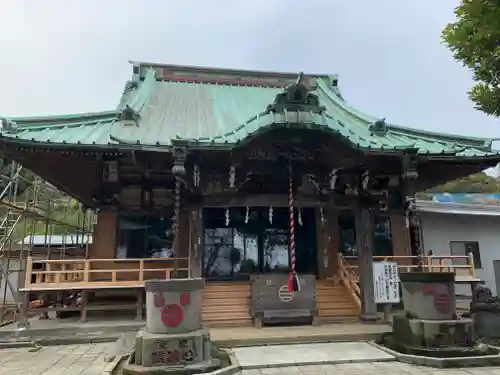 佐奈田霊社の本殿・本堂