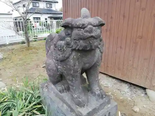 松永神社の狛犬