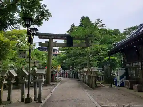 福蔵寺の鳥居