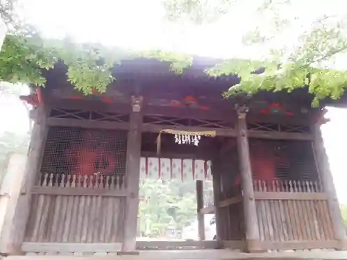 岩殿山安楽寺（吉見観音）の山門・神門