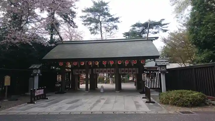 櫻木神社の山門・神門
