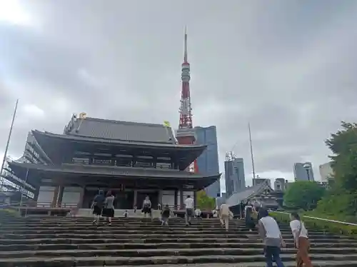 増上寺の本殿・本堂