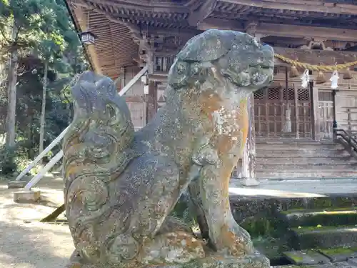 有磯神社の狛犬