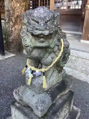 天神社（勝川町）の狛犬