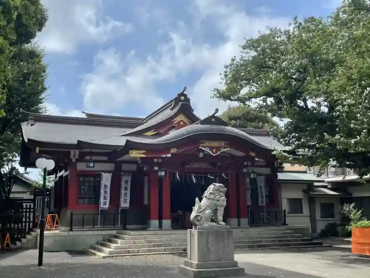 旗岡八幡神社の本殿・本堂
