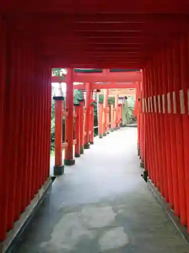 太皷谷稲成神社の鳥居