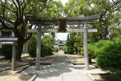 佐奈部神社の鳥居