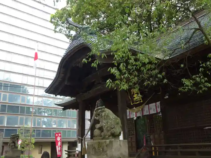 阿邪訶根神社の本殿・本堂