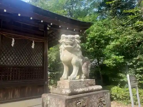 乎加神社の狛犬