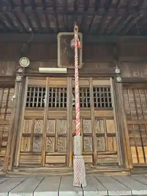 八幡社の本殿・本堂