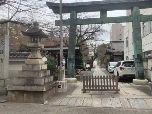 名古屋東照宮の鳥居