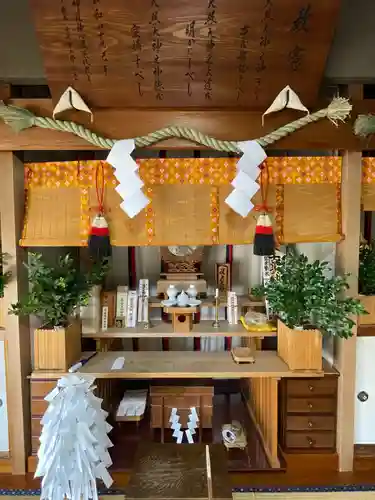 水原の一心さんの本殿・本堂