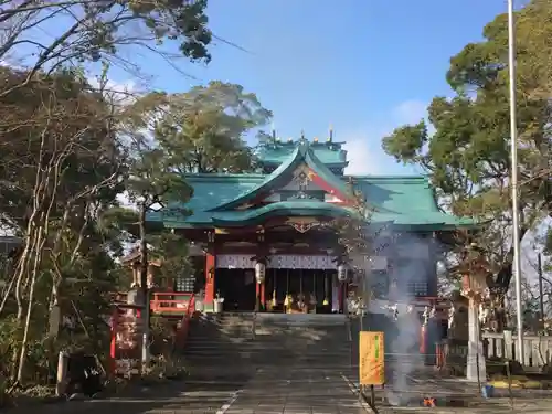 多摩川浅間神社の本殿・本堂