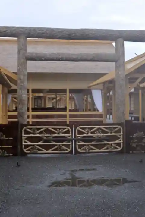大嘗宮の鳥居