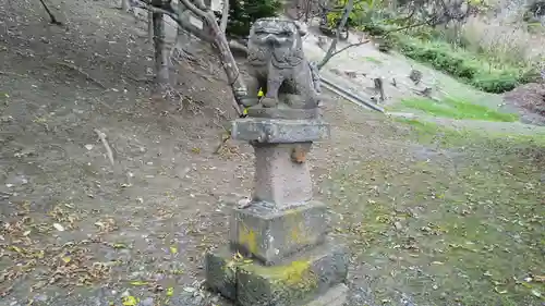 白糠厳島神社の狛犬