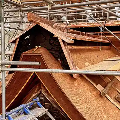 柏原八幡宮の本殿・本堂