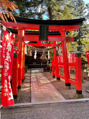 一本杉白山神社の鳥居