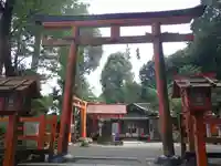 櫟谷宗像神社(松尾大社摂社)の鳥居
