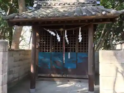 八幡社の本殿・本堂