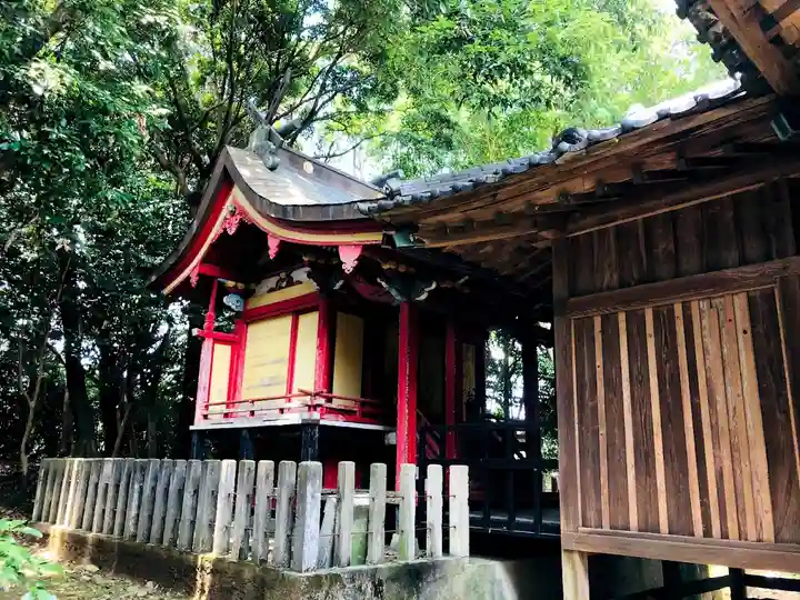 三納代八幡神社の本殿・本堂