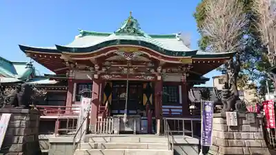 諏訪神社の本殿・本堂